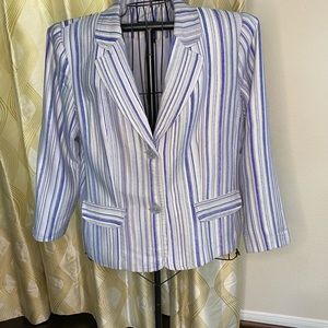 Blue stripe jacket